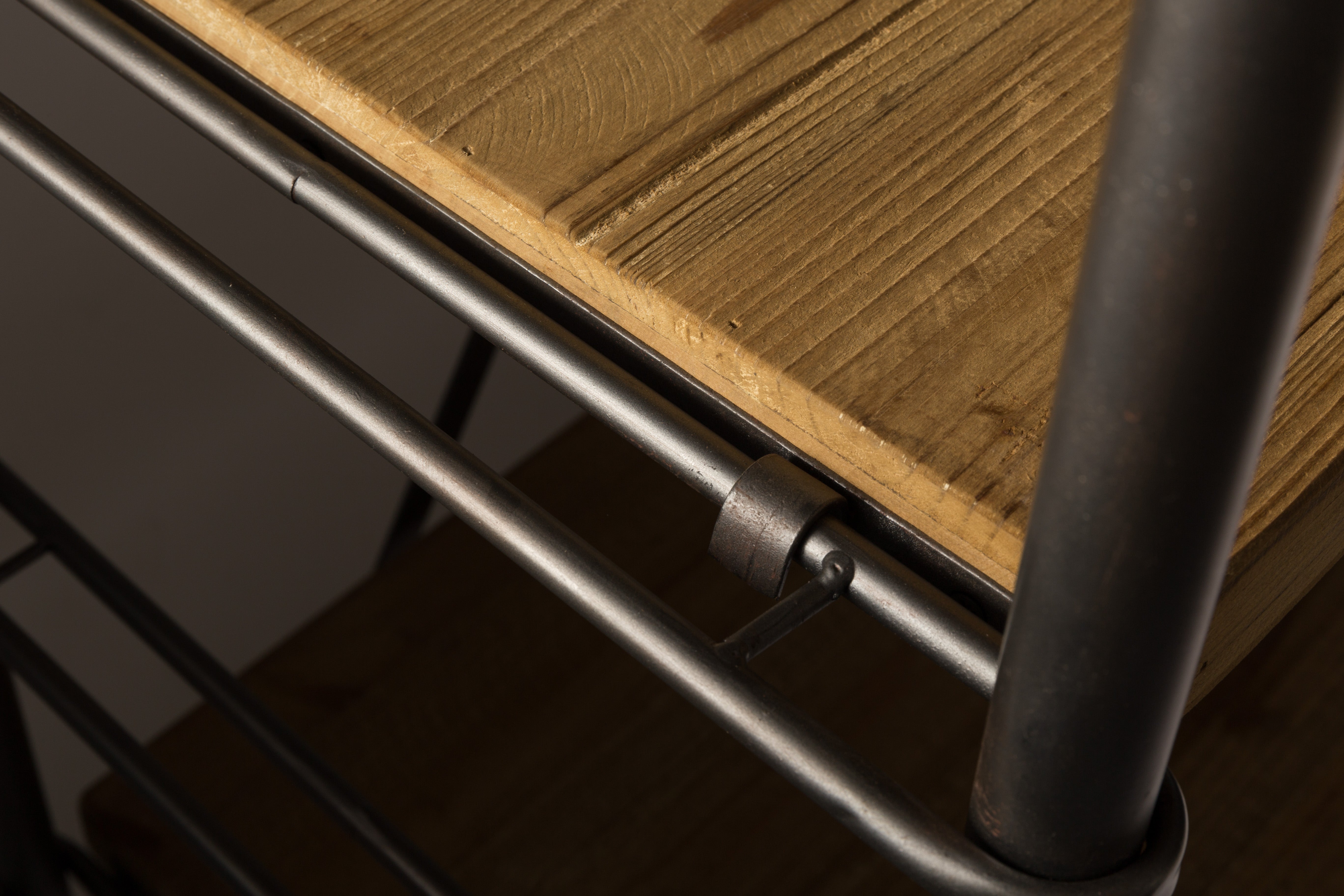 Dutchbone Iron & Wood Shelf Display Unit